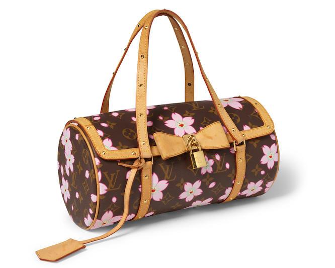 LOUIS VUITTON X TAKASHI MURAKAMI: MONOGRAM CHERRY BLOSSOM PAPILLON 30 2003