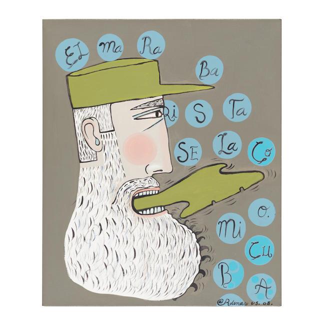 CARLOS RODRÍGUEZ CÁRDENAS(B. 1962)El Marabarista Se La Comio