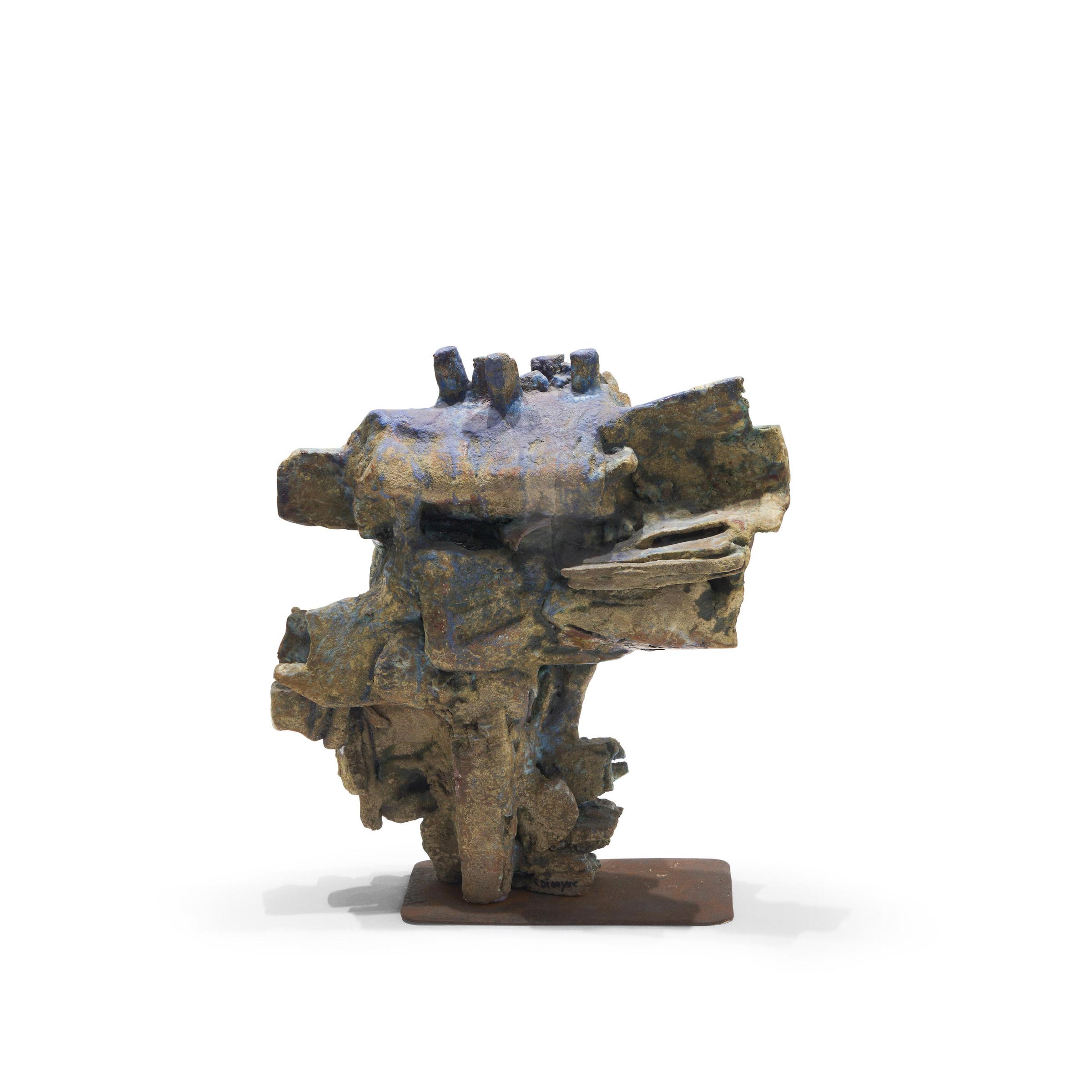 CARMEN DIONYSE(1921-2013)Dragon Bones 40 x 40 x 15cm (15 3/4 x 15 3/4 x 5 7/8in).