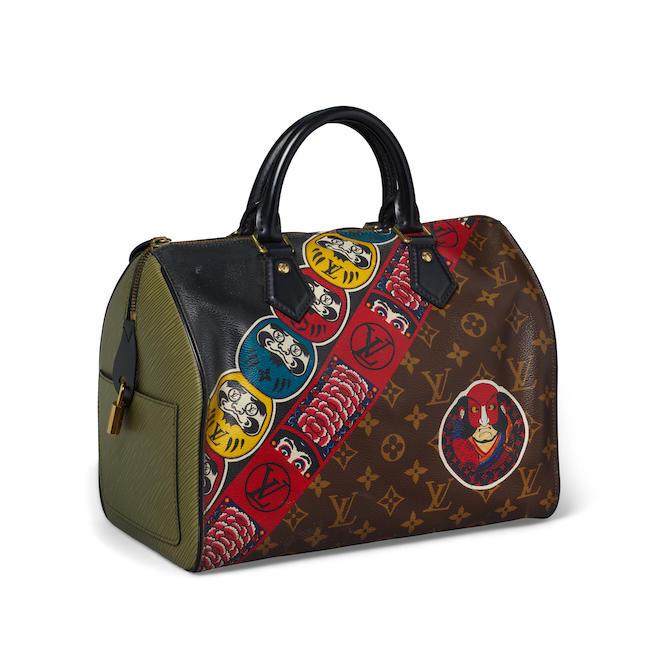 LOUIS VUITTON: MONOGRAM KABUKI SPEEDY 30 2017