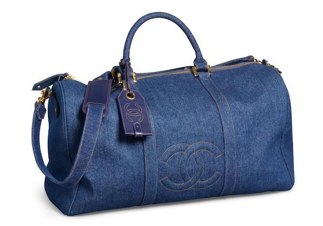 CHANEL: 2WAY DENIM BOSTON BAG 1997