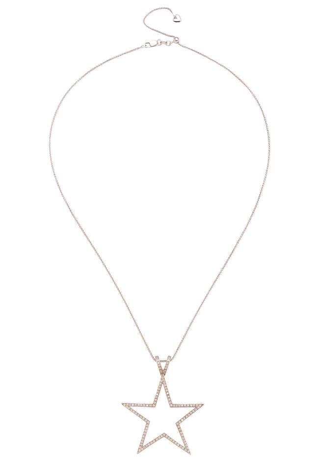 THEO FENNELL | 18CT GOLD AND DIAMOND STAR PENANT