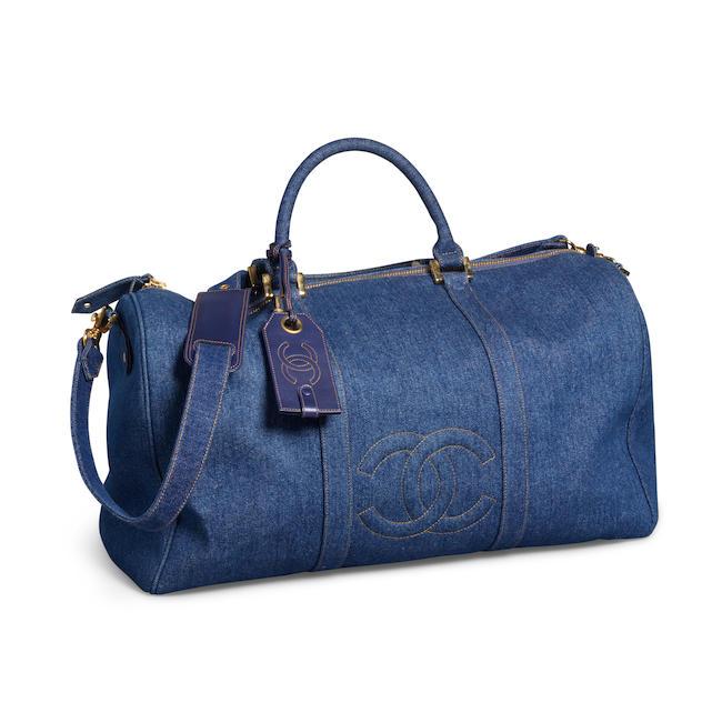 CHANEL: 2WAY DENIM BOSTON BAG 1997