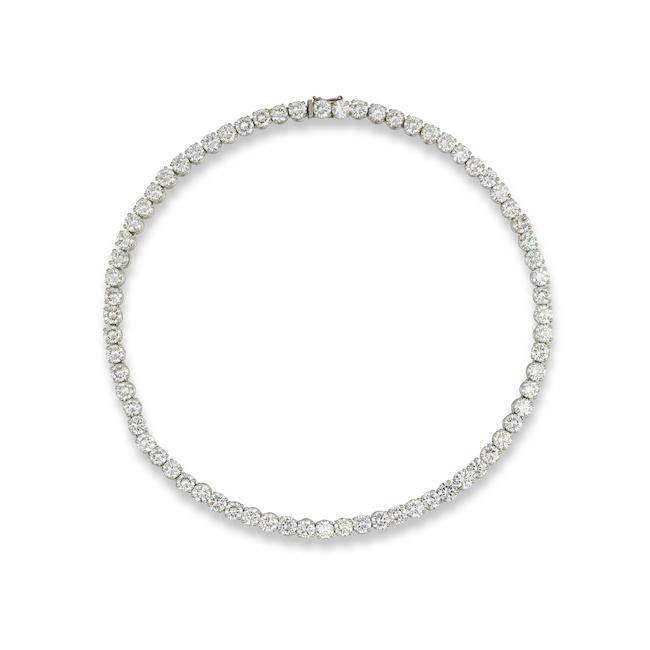 COLLIER RIVIERE DIAMANTS