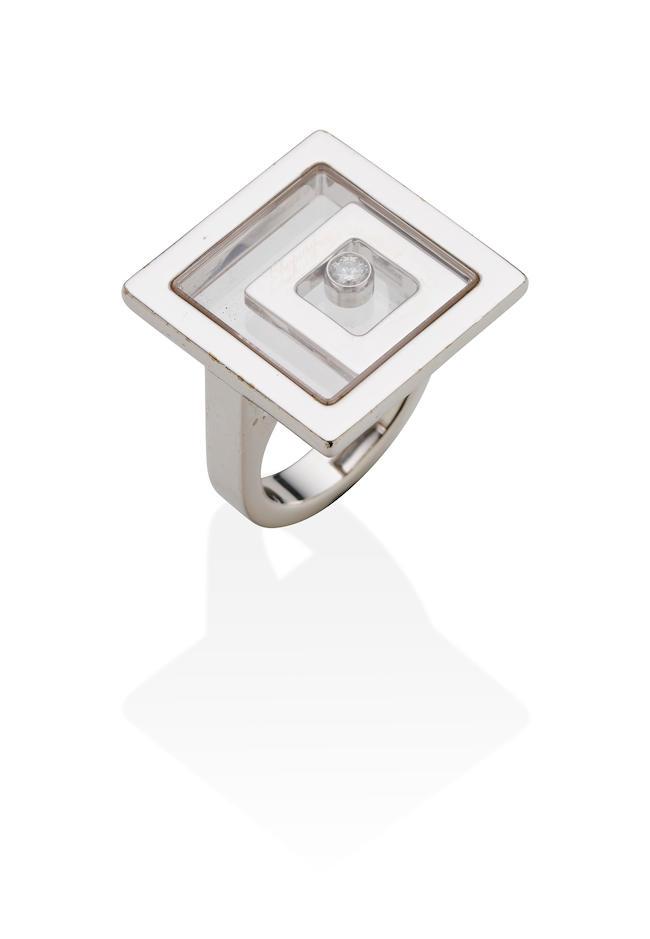 CHOPARD | 18CT GOLD AND DIAMOND DRESS RING