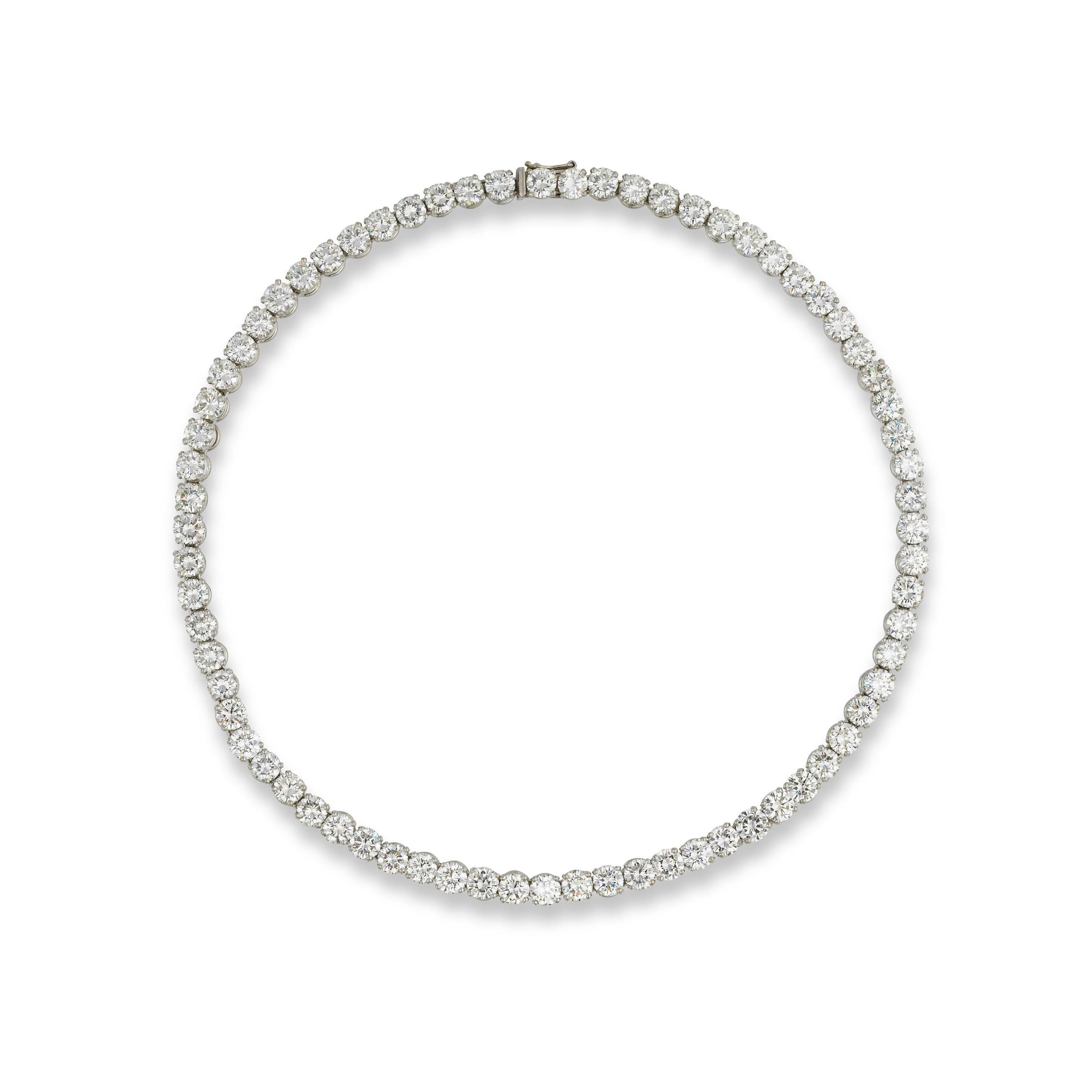 COLLIER RIVIÈRE DIAMANTS image 1