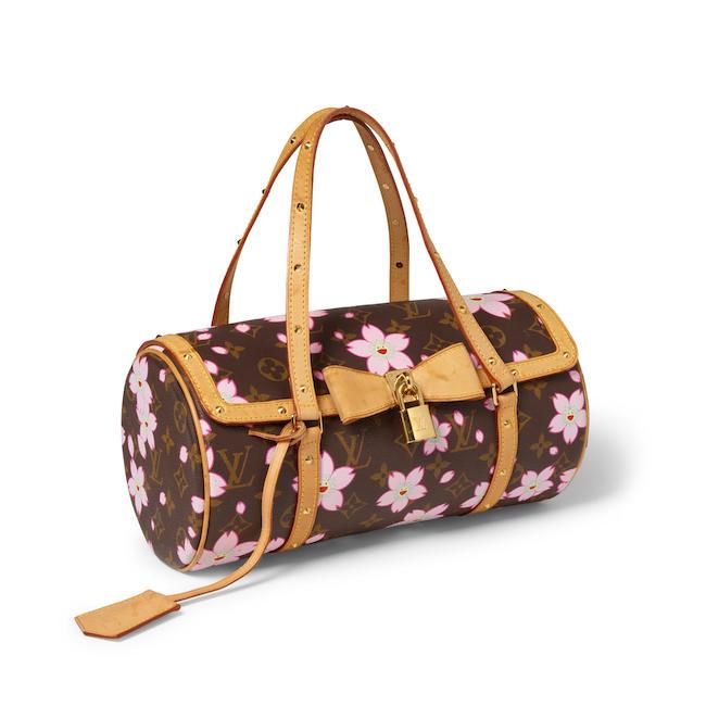 LOUIS VUITTON X TAKASHI MURAKAMI: MONOGRAM CHERRY BLOSSOM PAPILLON 30 2003