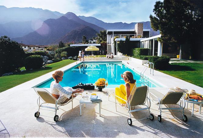 Slim Aarons (1916-2006); Poolside Pairs;