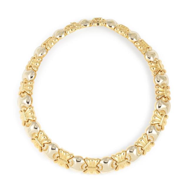 COLLIER OR ET DIAMANTS