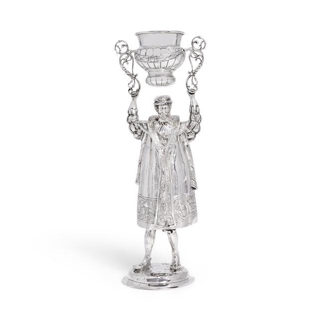 A German silver wager cup Neresheimer & Söhne, Hanau, with import marks for Berthold Muller, London 1901