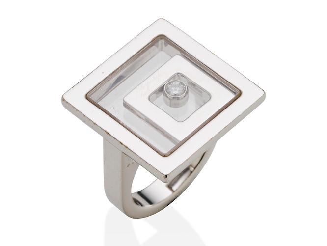 CHOPARD | 18CT GOLD AND DIAMOND DRESS RING