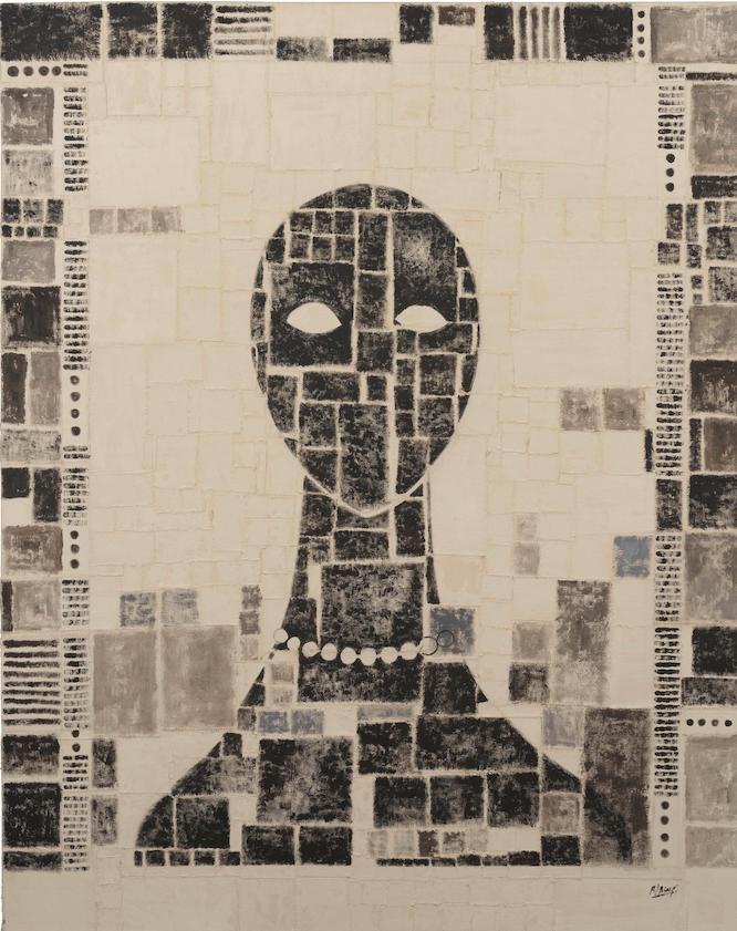 JUAN ROBERTO DIAGO (B. 1971) Untitled 59 1/4 x 47 1/4 in (150.3 x 119.9 cm) (Executed in 2017)